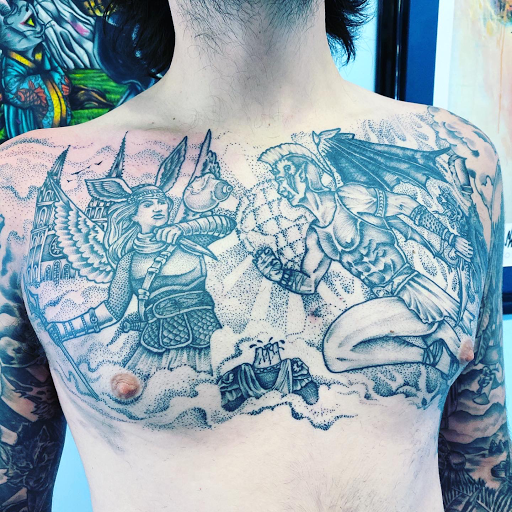 Tattoo Shop «Dark Horse Tattoos», reviews and photos, 395 Garrisonville Rd #103, Stafford, VA 22554, USA