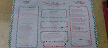 Chez Marianne à Paris menu