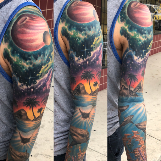 Explore dancing tattoo ideas, creative tattoo ideas in Jacksonville, available at Electric Legacy Tattoo