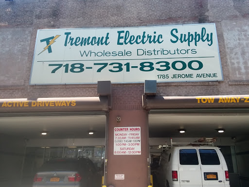 Tremont Electric Supply, 1785 Jerome Ave, Bronx, NY 10453, USA, 