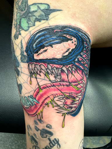 Explore full neck tattoos ideas, creative tattoo ideas in Muncie, available at The Tattoo Studio