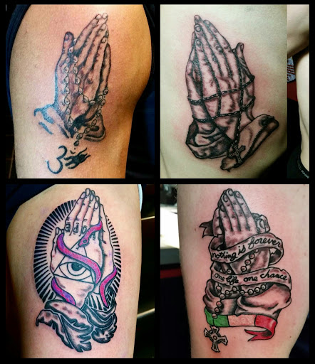 Explore flower garden tattoo ideas, creative tattoo ideas in Erie, available at EliKingInk