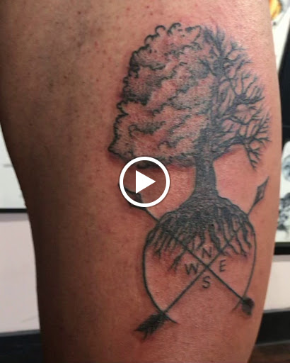 Explore marvin the martian tattoo ideas, creative tattoo ideas in Libertyville, available at Lucky Seven Tattoo