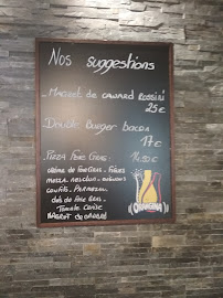 Restaurant français La Marmotte à Les Angles (le menu)