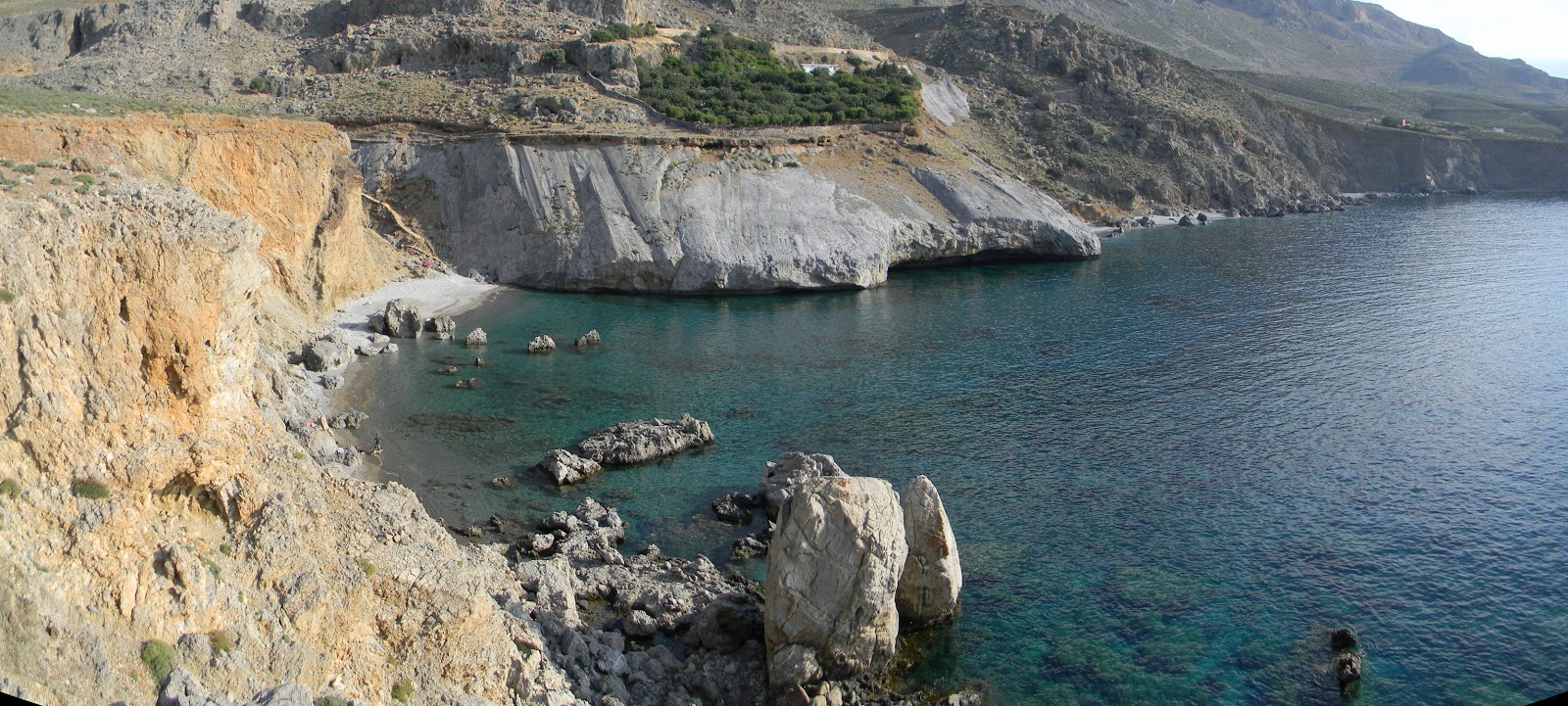 Foto af Agios Nikitas beach beliggende i naturområde