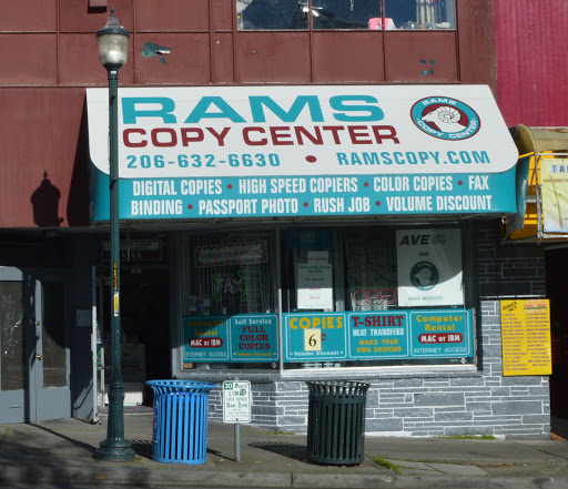 Copy Shop «Rams Copy Center Inc», reviews and photos, 4144 University Way NE, Seattle, WA 98105, USA