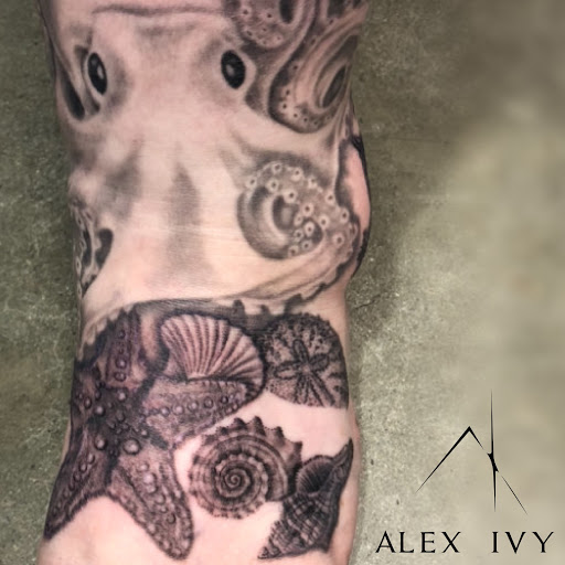 Explore girl foot tattoo ideas, creative tattoo ideas in Kent, available at Ivy Ink Tattoo