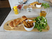 Sandwich au poulet du Restaurant français Le Moulin Moine à Jallais - n°13