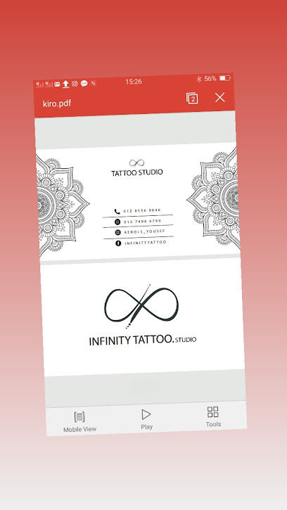 Infinity tattoo