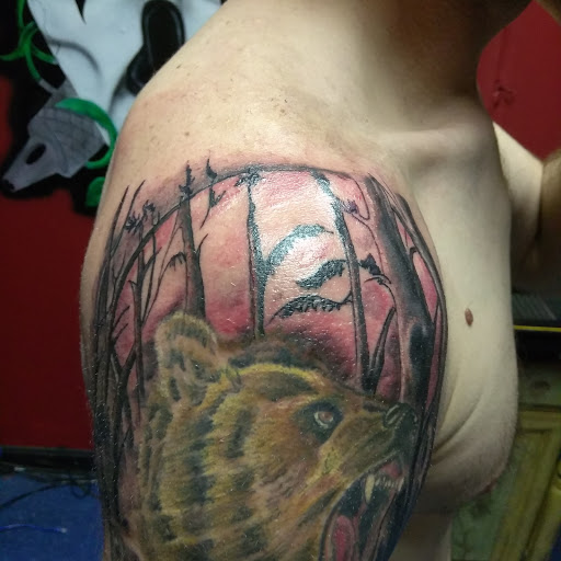 Explore vampire diaries tattoo ideas, creative tattoo ideas in Raymond, available at Bobs Tattoo Paradise