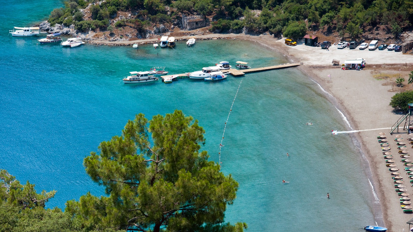 Foto van Sarsala Sahili met ruime baai