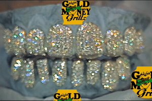 Gold Money Grillz jewelry image