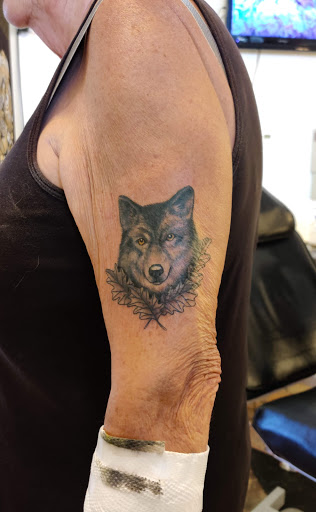 Explore forearm name tattoo ideas, creative tattoo ideas in Hebron, available at Explosive Ink Tattoo