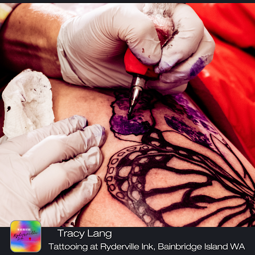 Explore mother of 4 tattoo ideas, creative tattoo ideas in Bainbridge Island, available at Ryderville Ink Tattoos & Fine Art