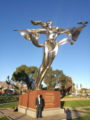 Statue Of Peace Commemorating Rescue 33 Miners, Copiapo Chile
