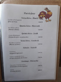 Menu du Le Roi du Poulet à Champigny-sur-Marne