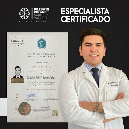 Dr. Edwin Sánchez Vallejo, Neurocirujano