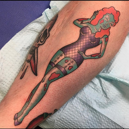Explore bone tattoo ideas, creative tattoo ideas in Austin, available at Moms Tattoos