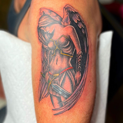 Explore realistic tattoo ideas, creative tattoo ideas in Goose Creek, available at Red Kirin Tattoo