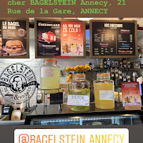 Restauration rapide BAGELSTEIN • Bagels & Coffee shop à Annecy (la carte)
