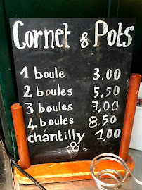 Pom'Cannelle à Paris menu
