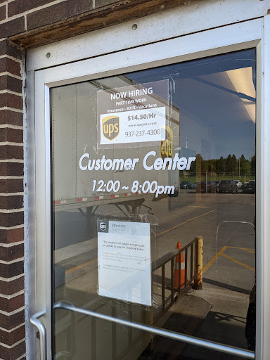 Shipping and Mailing Service «UPS Customer Center», reviews and photos, 1308 Brandt Pike, Dayton, OH 45404, USA