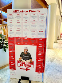 Carte du All'Antico Vinaio à Campi Bisenzio