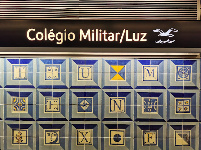Metro colegio militar- centro comercial Colombo - Lisboa