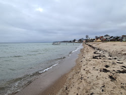 Zdjęcie Espergarde Beach z powierzchnią turkusowa czysta woda