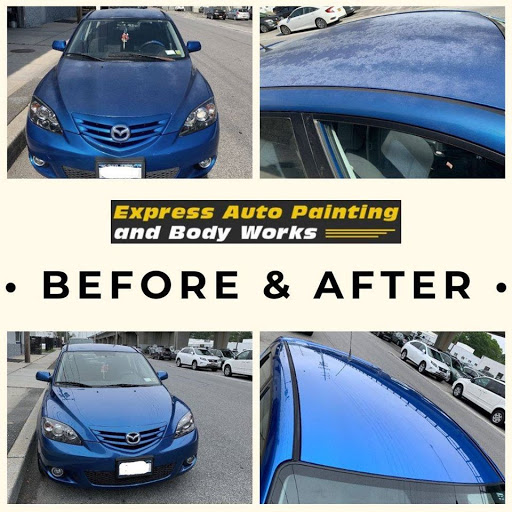 Auto Body Shop «Express Auto Painting & Body Works», reviews and photos, 154 E Hoffman Ave, Lindenhurst, NY 11757, USA
