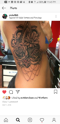 Find best shoulder tattoo ideas for your next unique tattoo in Powell at Against All Odds Tattoos and Piercings