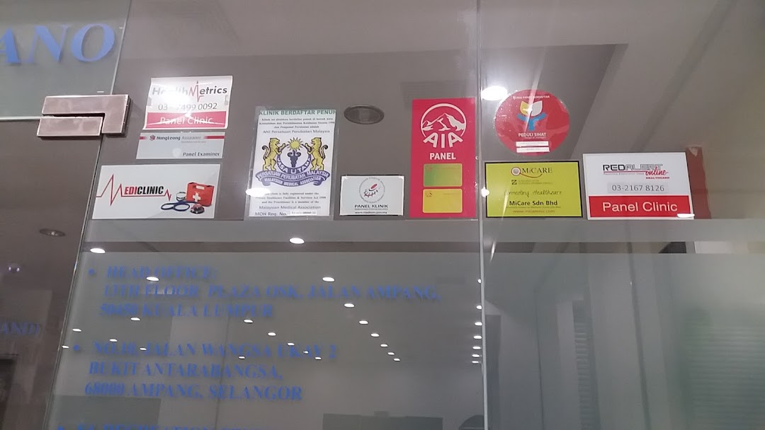 Klinik Tan Mano Di Bandar Kuala Lumpur