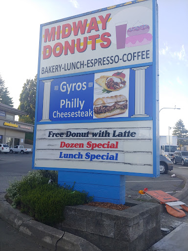 Donut Shop «Midway Donuts & Gyros», reviews and photos, 23100 Pacific Hwy S # 101, Des Moines, WA 98198, USA