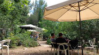 Jardin du Café Le Bastidon du Pégot à Rustrel - n°1