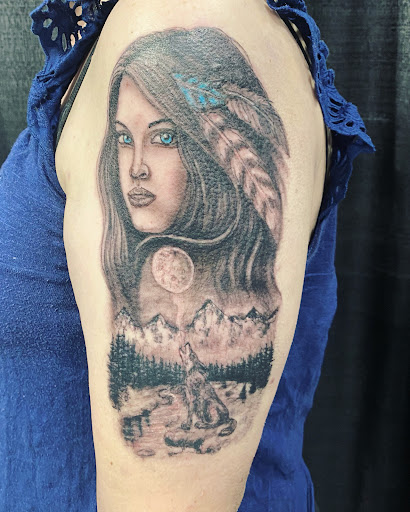 Explore neck tattoo idea men, creative tattoo ideas in Anchorage, available at Unique Ink AK