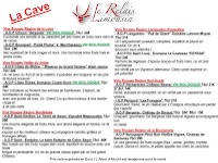 Carte du Le Relais Limousin à Limoges