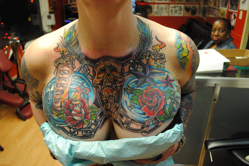 Explore carpenter tattoo ideas, creative tattoo ideas in Ozone Park, available at Ozone Tattoo