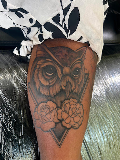 Explore gothic tattoo ideas, creative tattoo ideas in Cincinnati, available at Inkflow Tattoo Studio