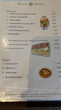 Carte du Piccolo Mondo à Jockgrim