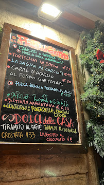 Menu / carte de 433 à Rome