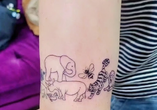 Explore tattoo ideas for perseverance, creative tattoo ideas in Arlington, available at Lady Octopus Tattoos