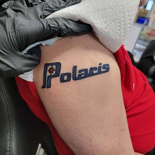 Explore fire force tattoo ideas, creative tattoo ideas in Traverse City, available at Pinups & Needles