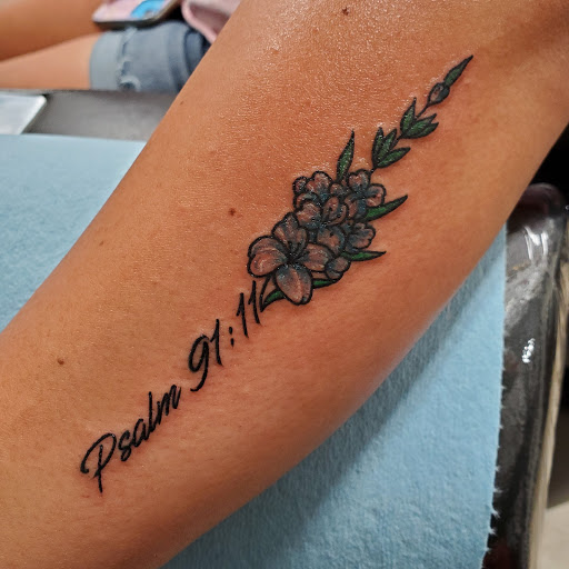 Explore tattoo ideas for men forearm, creative tattoo ideas in Bakersfield, available at CLASSIC STANDARD TATTOO CO.