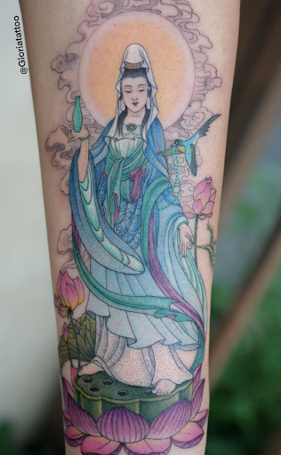 Explore state tattoo ideas, creative tattoo ideas in Los Angeles, available at Hailin Tattoo Studio