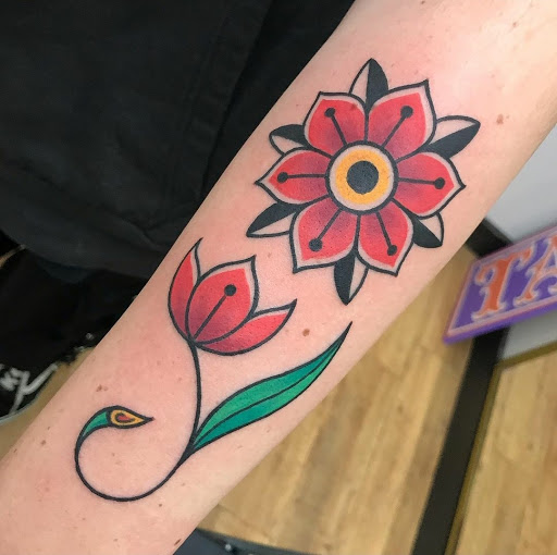 Explore men's memorial tattoo ideas, creative tattoo ideas in Austin, available at Studio Ink