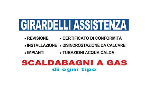 ASSISTENZA RIPARAZIONE VENDITA SCALDABAGNI E BOILER MILANO - ✅GIRARDELLI ASSISTENZA