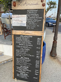 Menu / carte de L'Amirauté - Bar - Restaurant Saintes-Maries-de-la-Mer à Saintes-Maries-de-la-Mer