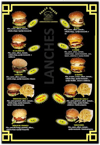 Menu du Snack House à Oliveira de Frades