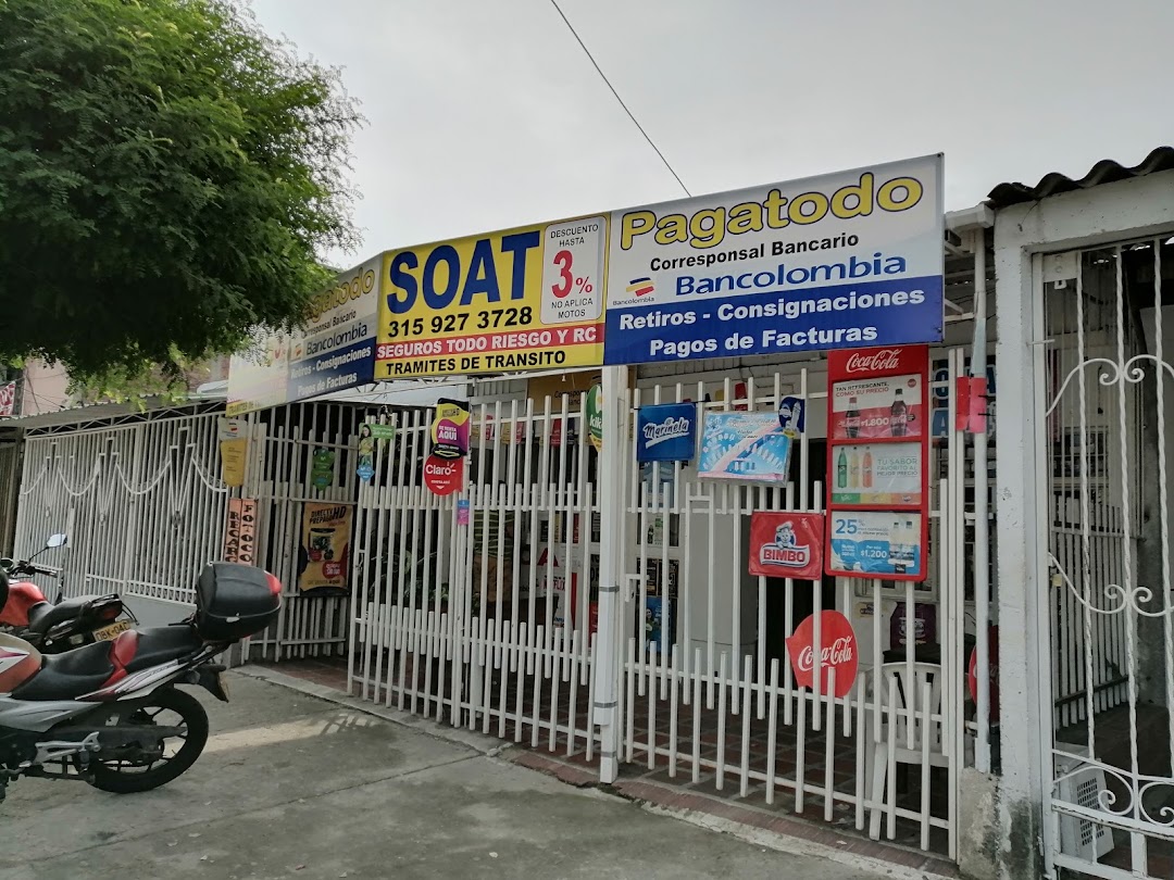 Corresponsal Bancolombia Calima VIII