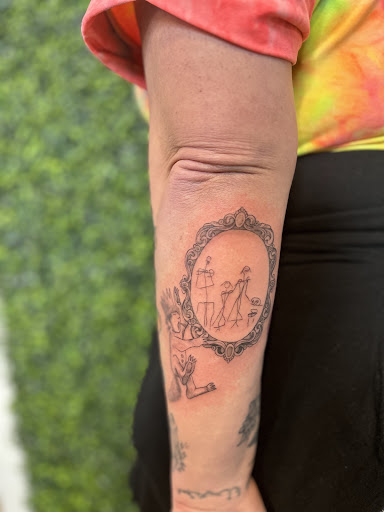 Explore cover up tattoo ideas on hand, creative tattoo ideas in Hanover, available at Grimm and Bare It